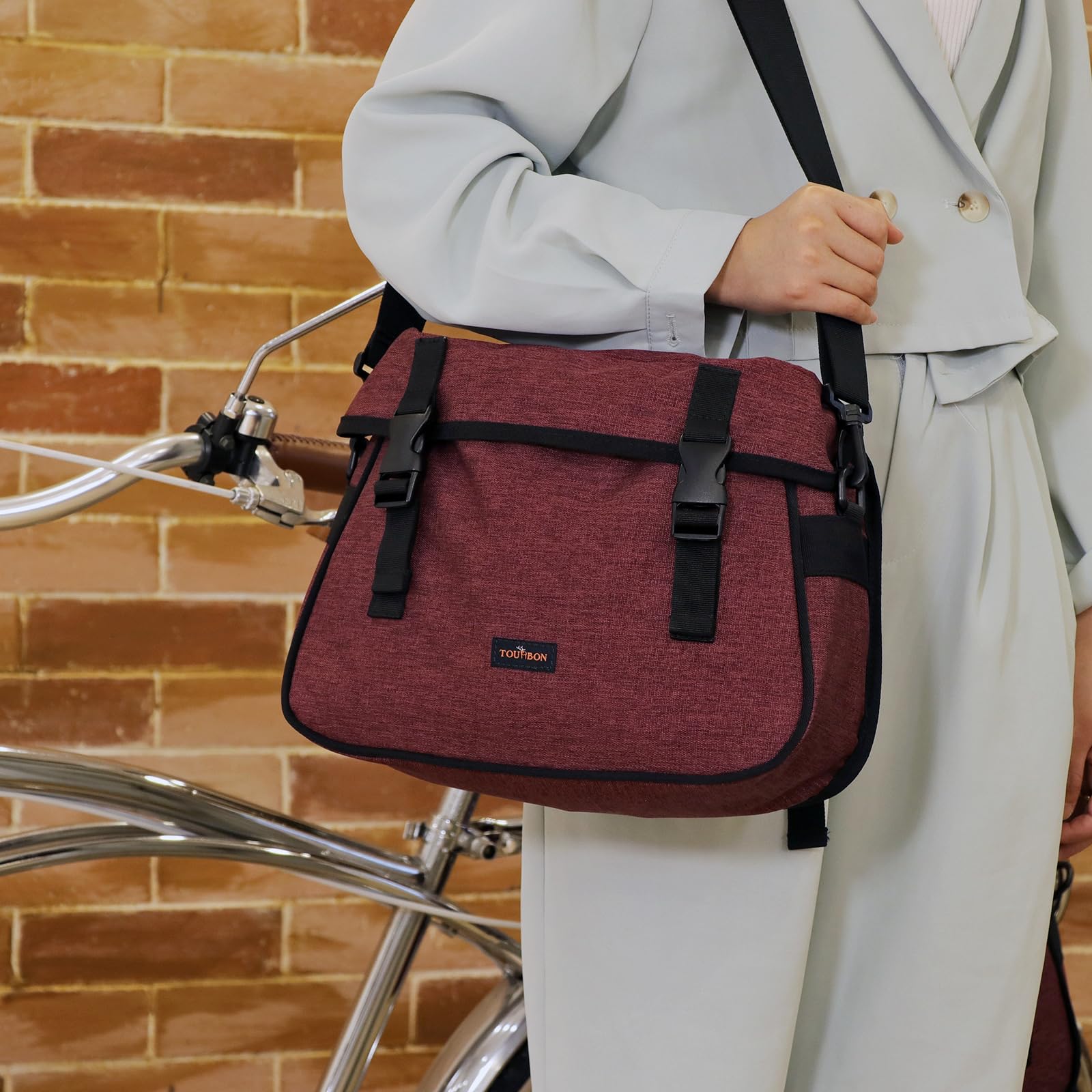 Amazon.co.jp: [TOURBON] 自転車 バッグ パニエバッグ リアバッグ